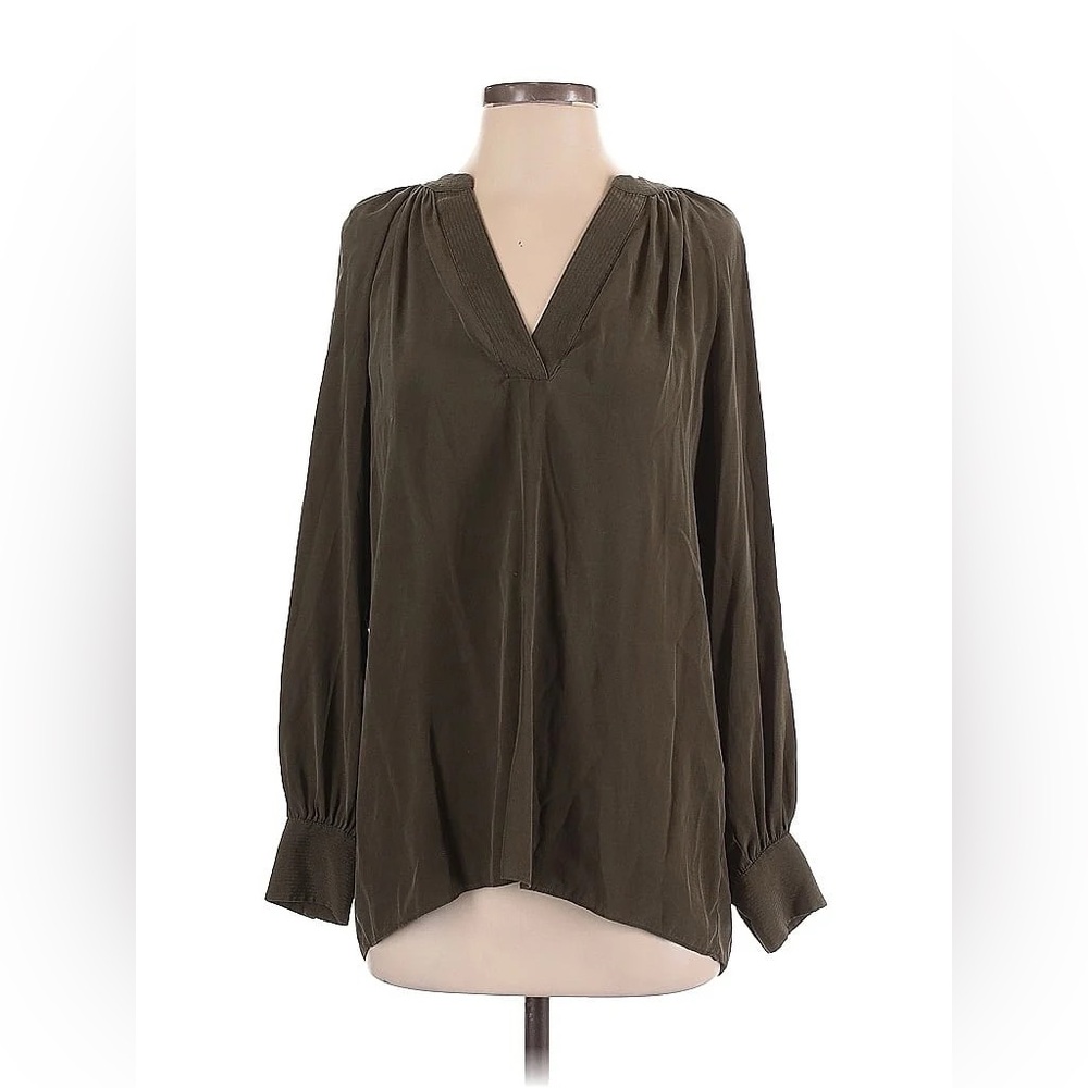 Antonio Melani Blo Talitha Silk blouse in Color Loden